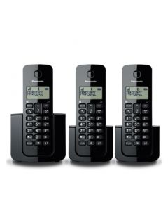 TELEFONO PANASONIC KX-TGB113LAB 3 AURICULARES